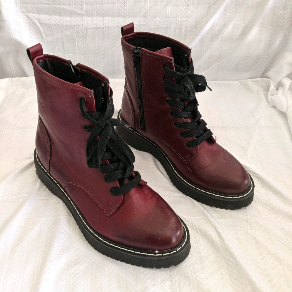 steve madden combat boots Dr Martens dupe